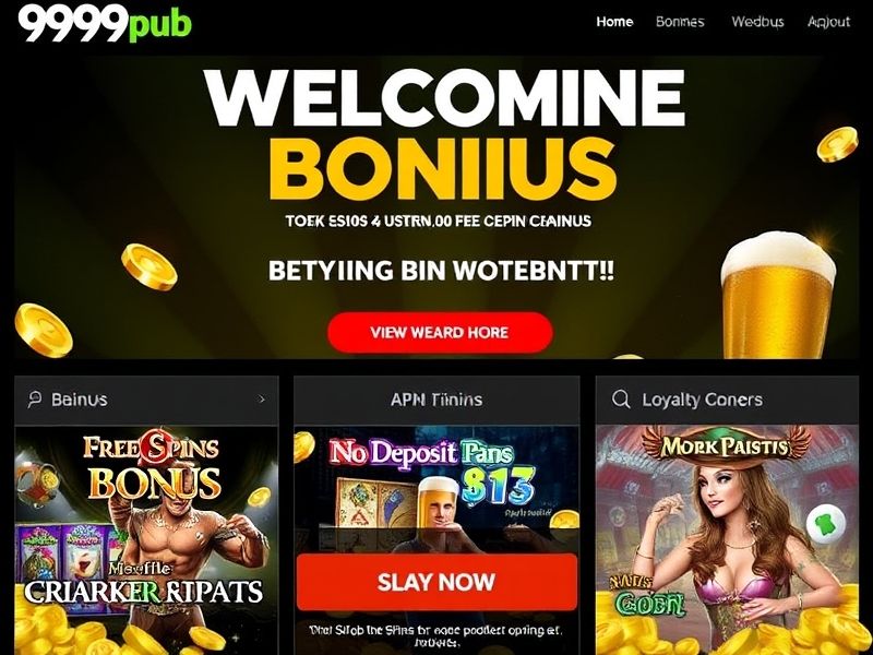 Welcome to 999pub.com—the ultimate destination for premium online gambling. Explore our vast selection of casino games, secure real money wins, and enjoy top-tier bonuses for a thrilling gaming experience.